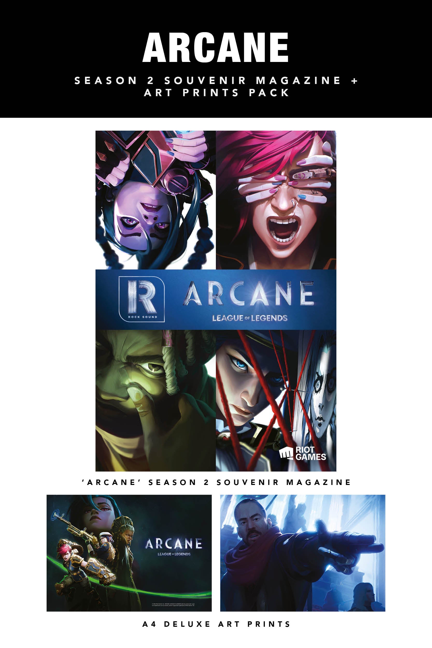 ‘Arcane: League Of Legends’ Season 2 Souvenir Magazine