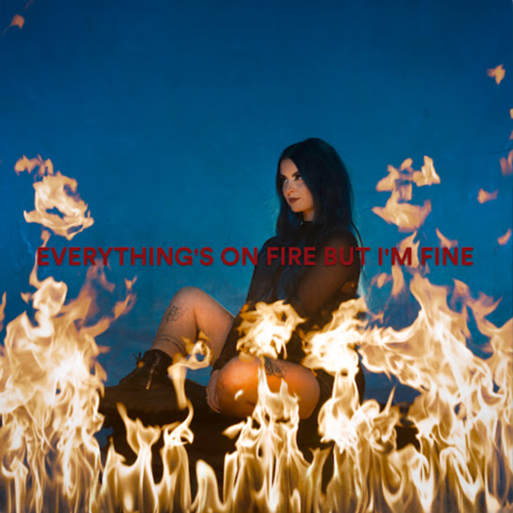 Everything’s On Fire But I’m Fine: Limited Green Vinyl LP w/ Alt Sleeve